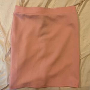 Pink Pencil Miniskirt